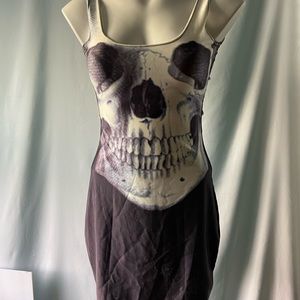 Skeleton tank style dress